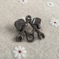 piston wrench antique nickel biker 3d free masons brooch pins masonic tools hat jacket lapel pin