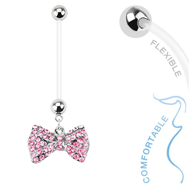 1 шт. кольца для пупка беременных пирсинг ювелирные изделия тела Пирсинг Umbigo 14 г