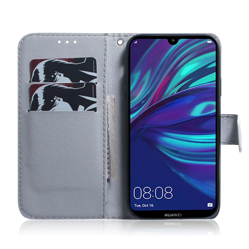 Чехол-книжка для Huawei Mate 20 Lite 30 Pro P30 Y6 Y7 Prime Y9 2019 Honor 8C 8X V20 Nova3 3i | Мобильные телефоны и