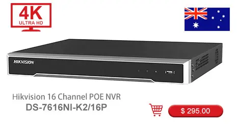 HIK Darkfighter PoE IP Камера открытый DS-2CD2145FWD-I 4MP WDR IR Видео видеонаблюдения безопасности камера; sd-карта слот