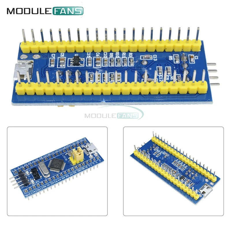5 шт. STM32F103C8T6 I/O IO ARM STM32 32 Cortex-M3 SWD минимальная система макетная плата модуль Mini USB интерфейс для Arduino
