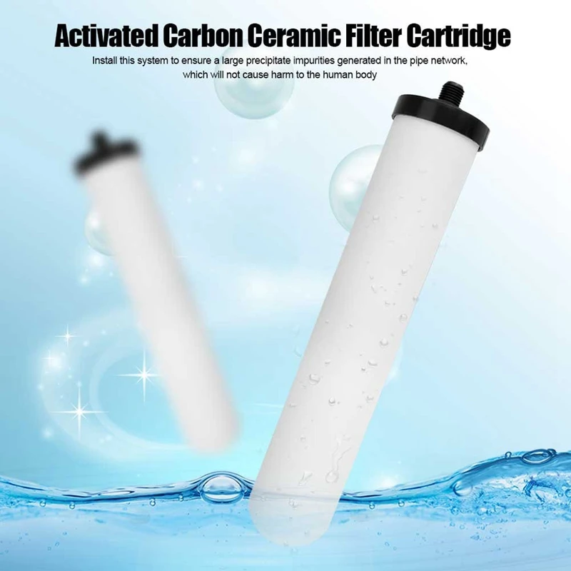 Ceramic Filter for Water Diatom Mud Composite Particle Activated Carbon to Remove Sediment Impurities | Бытовая техника