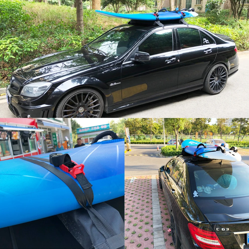 Сверхмощный 1 дюймовый каяк и Sup крепления груза Буксировочный Ремень Мягкий