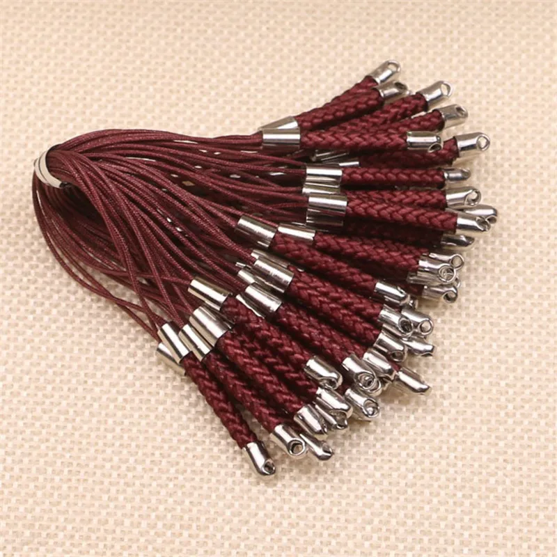 100 шт./лот ремешок для шнурка сотового телефона петли мобильные ремешки