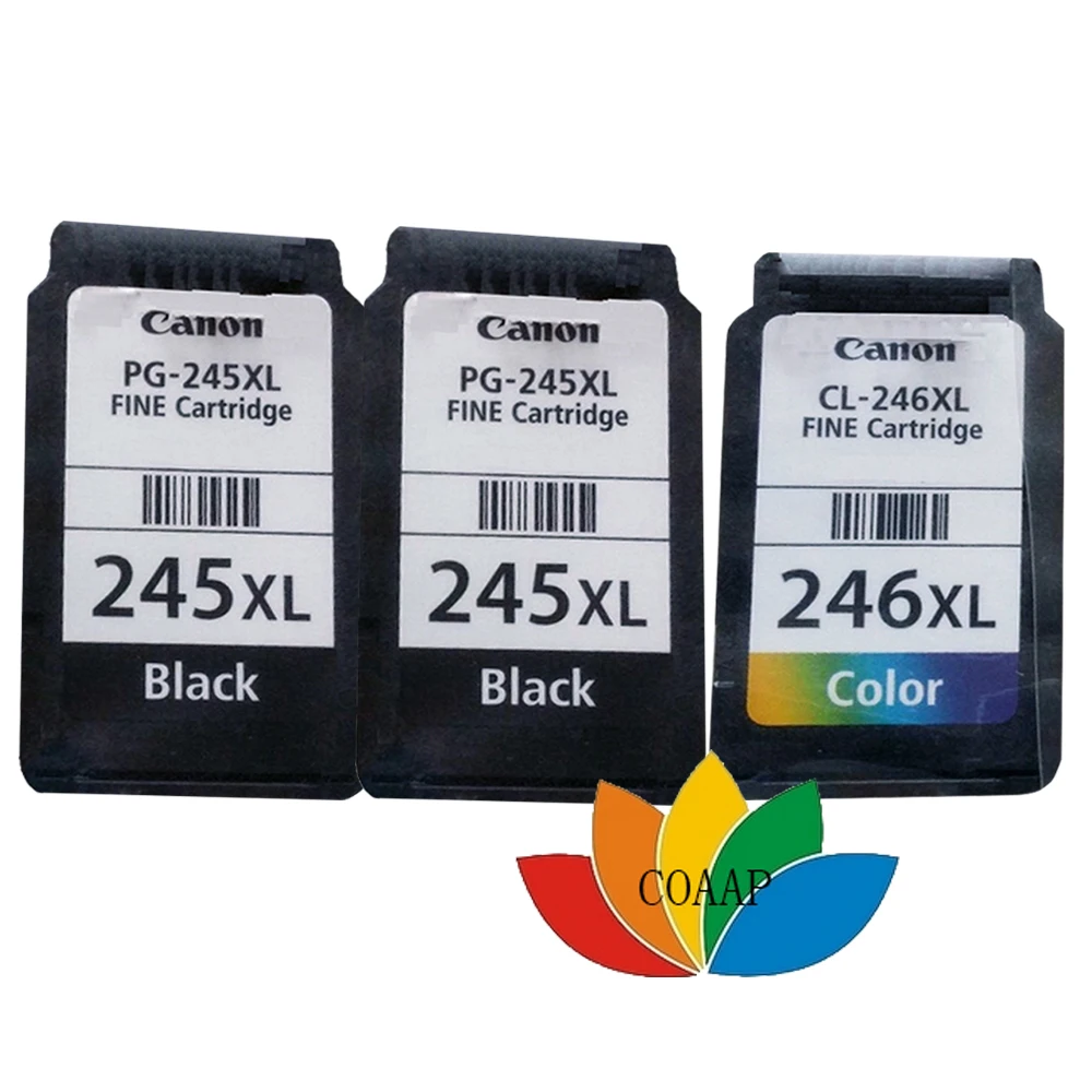 Совместимый чернильный картридж PG245 CL246 для струйного принтера Canon 245 246 MG2450 MG2520