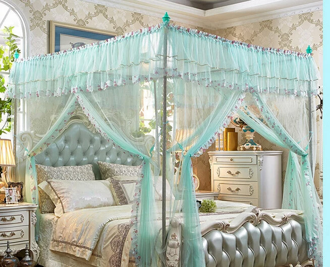 1 шт. красивая сетка для кровати украшение комнаты розового и фиолетового цвета