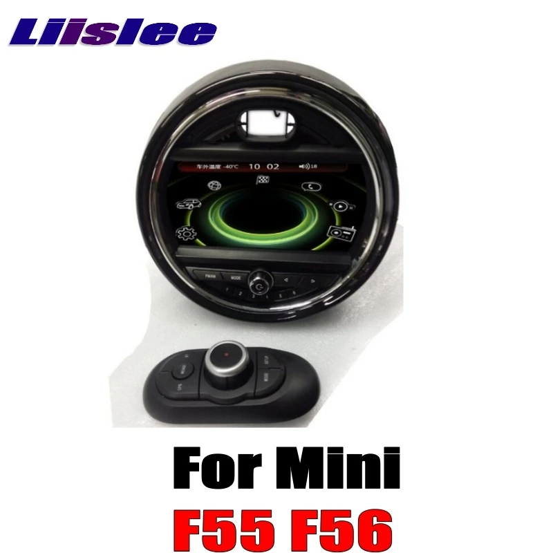 Для Mini One Cooper Hatch One F55 F56~ Liislee автомобильный мультимедийный плеер iDrive Кнопка Автомагнитола Стерео gps 4G навигация