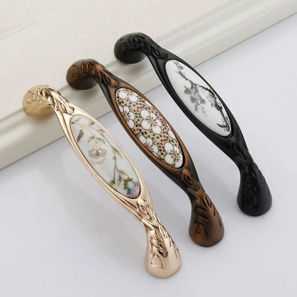 Dropshipping Wardrobe Door Knob Handle Wine Drawer Vintage Chinese Shoe Cabinet Home Improvement Hardware For Furniture | Обустройство