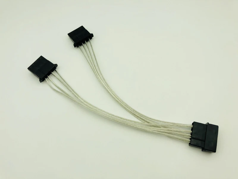 5 шт. 4 контактный штекер на 2 порта Molex IDE разъем питания Y образный сплиттер