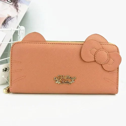 1 LXTAZG hello kitty кошелек для мелочи из искусственной кожи кошелек hello kitty для девочек и женщин кошелек для мелочи женские нулевые кошельки сумка для монет для детей подарок - Цвет: 1