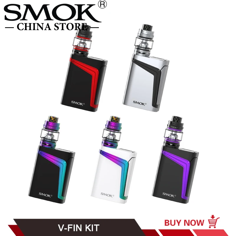 Испаритель SMOK V FIN Комплект 160 Вт Mod 8000 мАч Батарея 6 мл TFV12 большой ребенок цена Танк