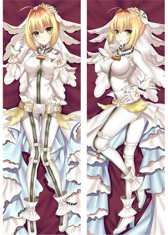 Сливовый Аниме Dakimakura Body Fate Stay Night Saber 150x50 см 100x35 см чехол для подушки манга 1 - Цвет: Сливовый