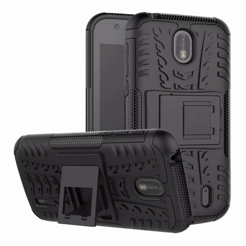 Новинка чехол для Nokia 1 2018 Гибридный Силиконовый + ТПУ телефона TA-1047 TA-1060 TA-1056 TA-1079