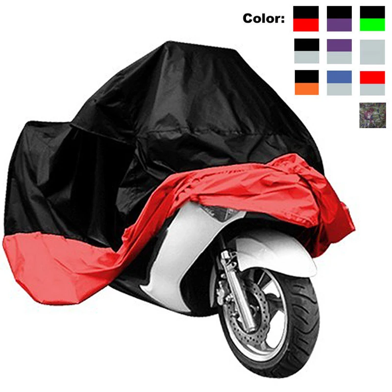 Motorcycle Covering Waterproof Cover Outdoor Storage UV Resistant Protective Heavy Racing Bike Cover for motorcycle XXL