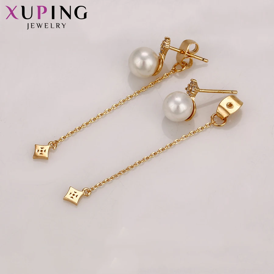 Xuping ювелирные изделия Уникальные Новые Серьги хорошего качества длинные висячие