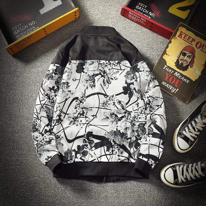 6XL M белая мужская куртка Весенняя повседневная бомбер универсальная ветровка с