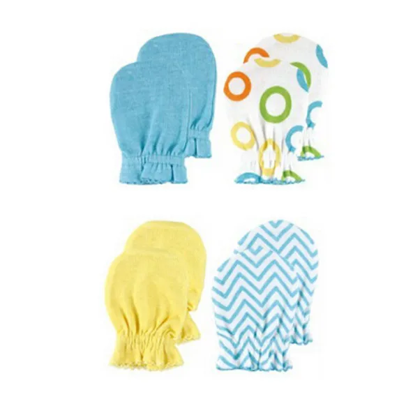 Near Cutest 4pcs/lot Baby Mittens Full Finger Gloves Infant | Детская одежда и обувь