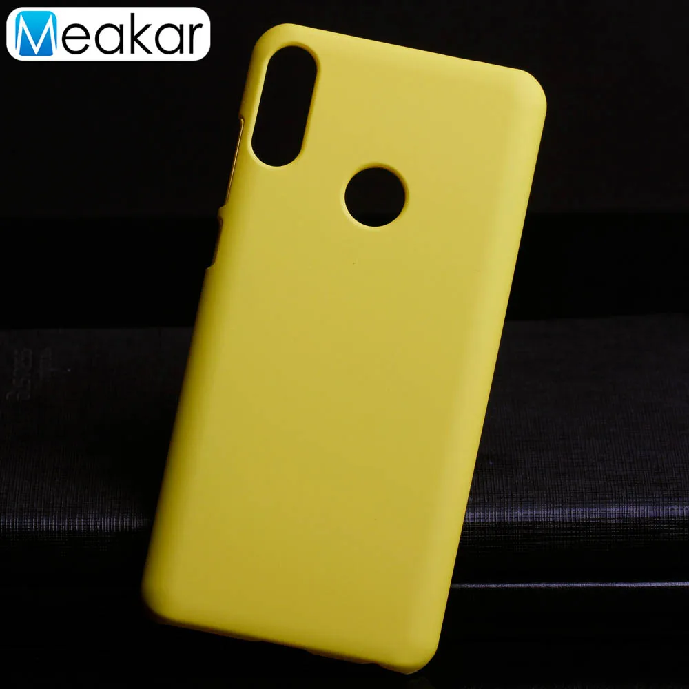 Пластик Coque 6.0For Asus Zenfone Max PRO M2 ZB631KL чехол для Asus Zenfone Max PRO M2 ZB631KL телефона чехол-лента на заднюю панель - Цвет: Yellow