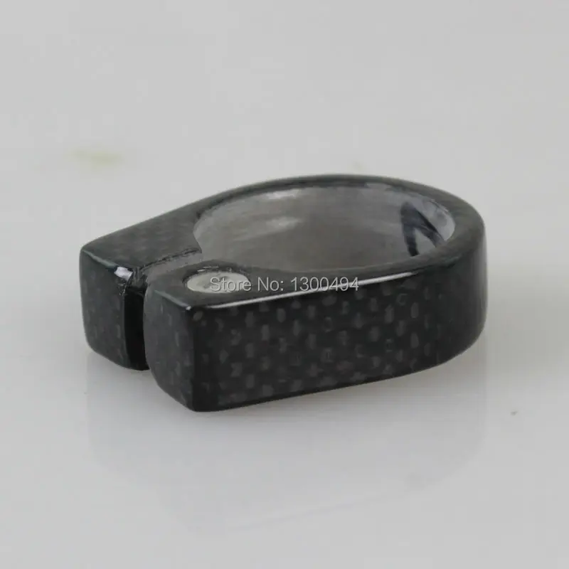 Зажим для велосипедного сиденья clampAlloy завернутый в 3Kcarbon fiber зажим дорожного