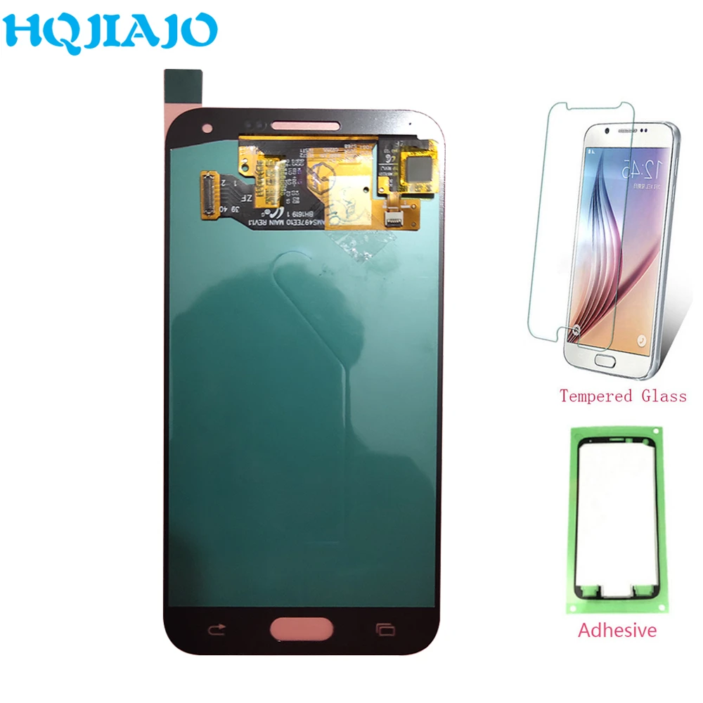 ЖК экран Super AMOLED для Samsung E500 дисплей с сенсорным экраном и дигитайзером Galaxy E5 E500F