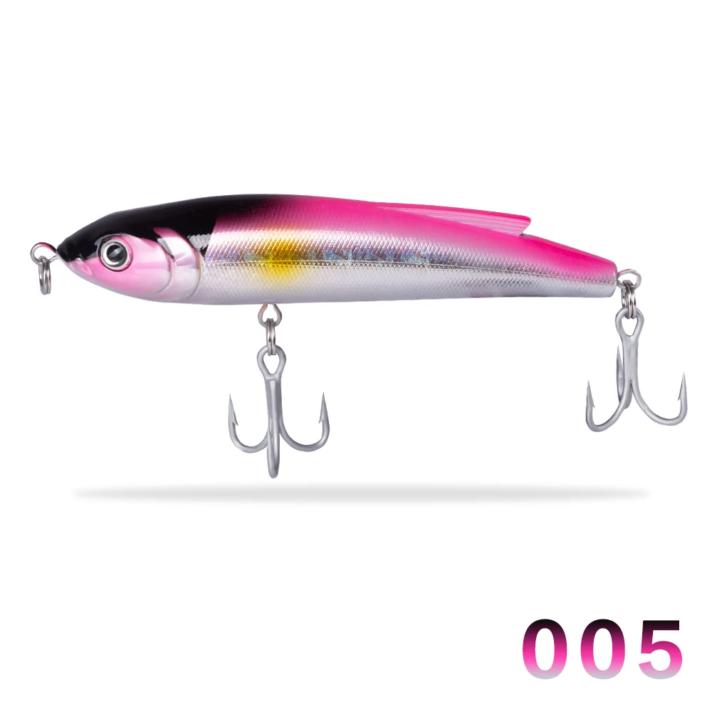 005 Hunthouse Тонущий Карандаш жесткая приманка для рыбалки Троллинг приманка stickbait для ловли басов 14 см 70 г pescar zander - Цвет: 005