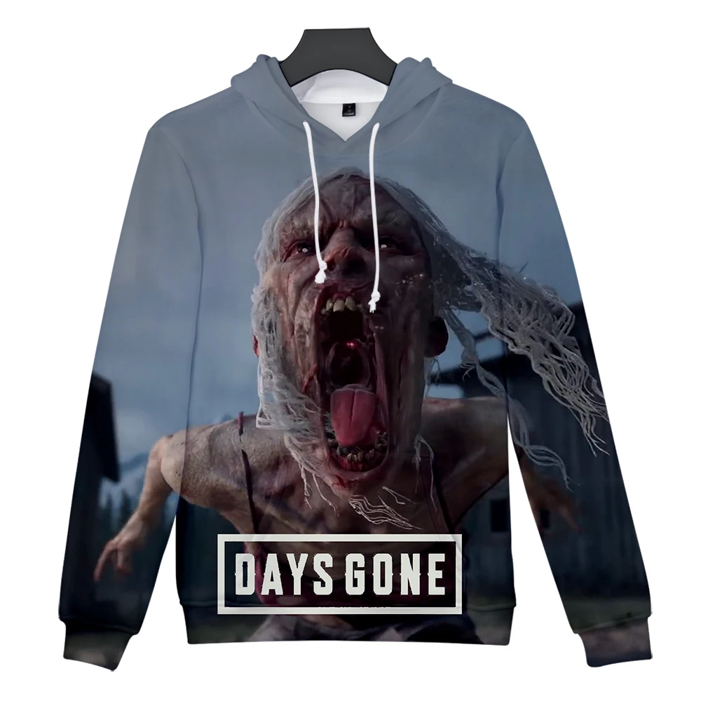 Aikooki Days gone 3D толстовки для мужчин/для женщин модные кофты Весна/осень повседневное Толстовка обувь для мальчиков/верхняя одежда