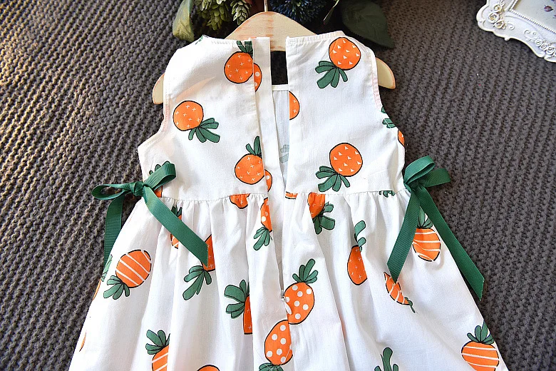 Платье с бантом AiLe Rabbit N3237 летнее платье для девочек фруктовым принтом|Комплекты