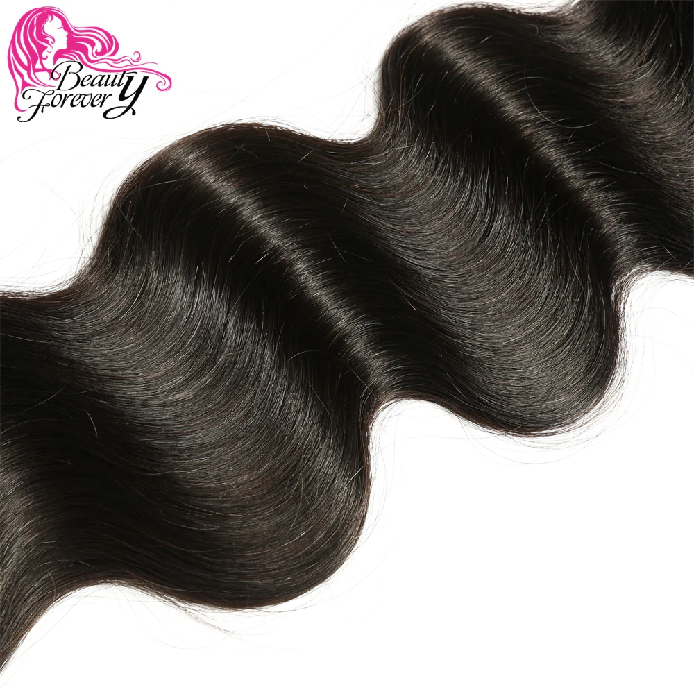 3 шт перуанские волнистые человеческие волосы BEAUTY FOREVER пучки 100% Реми волос