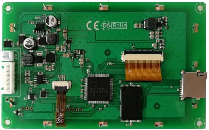 Dmt48270c050 _ 15wtz1 5 дюймовый DWIN серийный экран DGUS II 485 Коммуникационный музыкальный