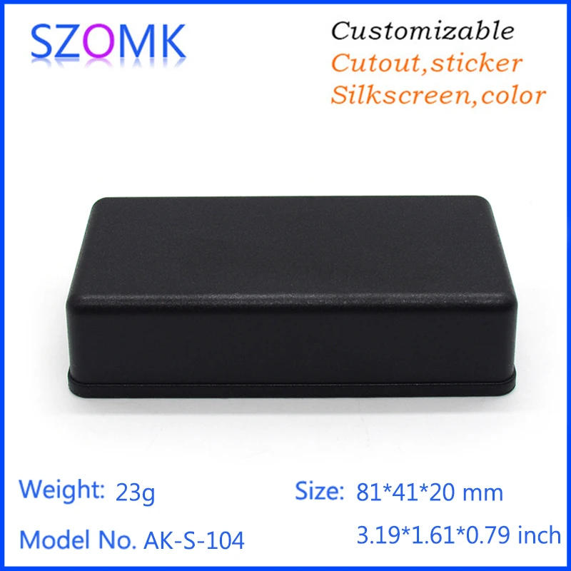 Один кусок szomk Пластиковый корпус для электронного пластикового корпуса