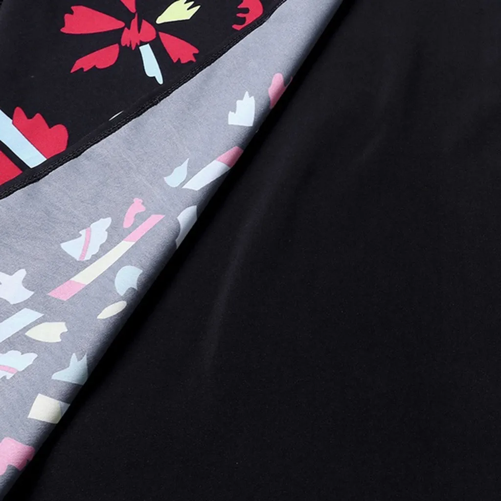 

Oversized Women Ladies Sexy Sleeveless V-neck Casual Loose Vintage Floral Print Dress Holiday Beach Daily