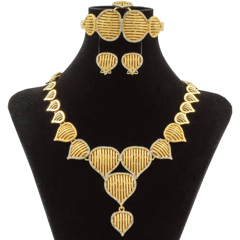 Новинка рождественские подарки 2019 Модные Ювелирные наборы европейские женские