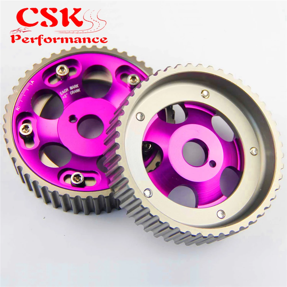 Комплект регулируемых кулачковых шестерен 2 шт. подходит для Toyota Supra 1JZ 1jgte 2JZ 2jzgte