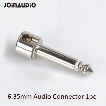Штекер JOINAUDIO 1/4 &quot моноразъем без пайки разъем 6 35 мм аудиоразъем для гитарного