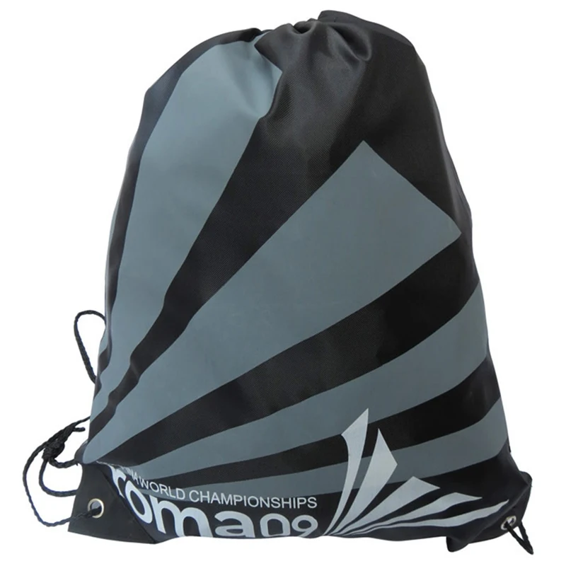BK Водонепроницаемый Плавательный рюкзак двойной Слои Drawstring сумка спортивная сумка водных видов спорта путешествия Портативный сумка для вещей 12 видов цветов - Цвет: BK