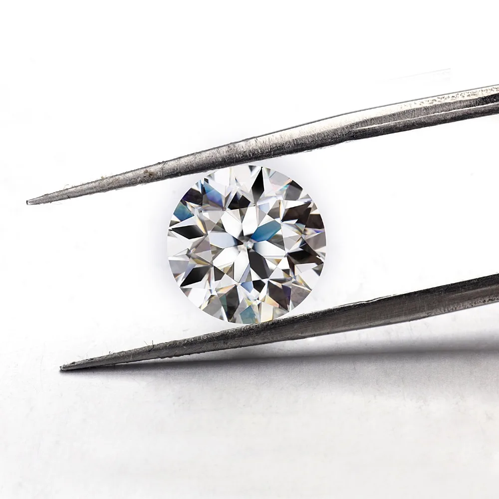 Балет GEM'S 0.5Ct 5 0 мм круглые моиссанитовые свободные драгоценные камни D Цвет VVS
