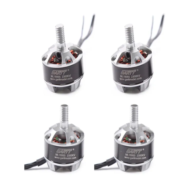 GARTT 2 шт CW CCW ML 1806 S 2300KV мотор + 4 BLHELI 12A бесщеточный ESC для FPV QAV 180 210 250 Квадрокоптер