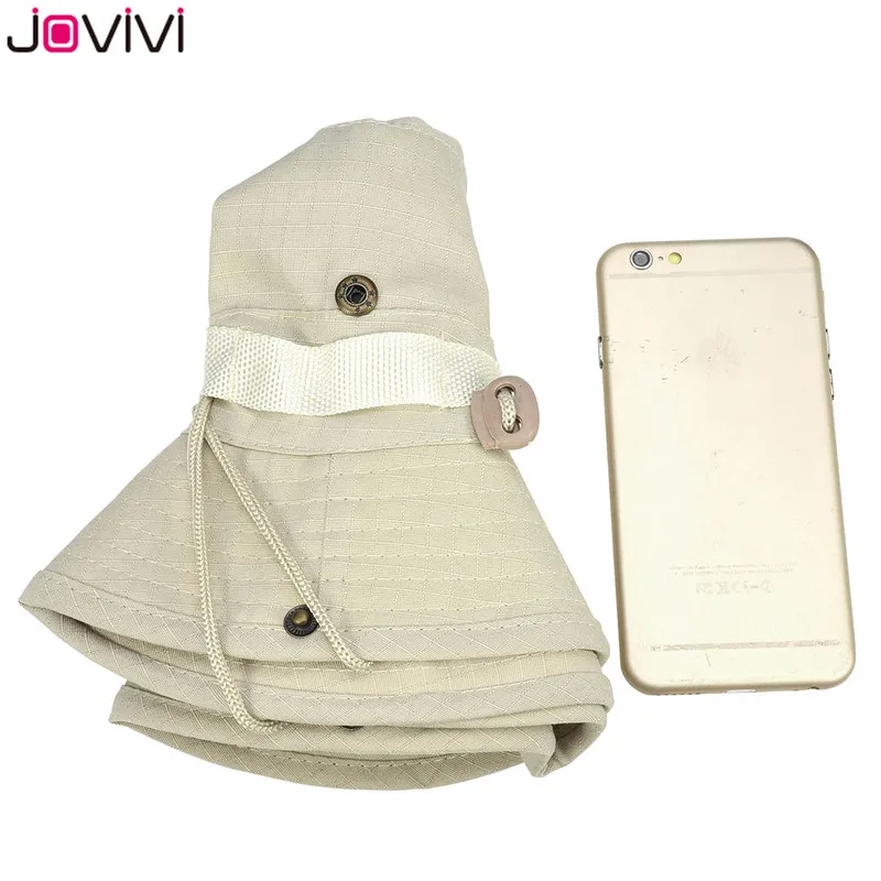 Jovivi 1 шт. уличная шляпа Boonie с широкими полями, дышащие сафари рыболовные шляпы для защиты от УФ-лучей, складная Военная Кепка, пара уличных шапок