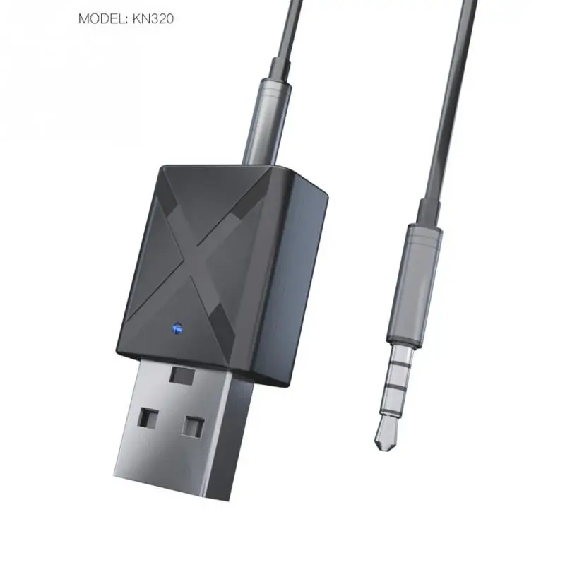 Aux Bluetooth передатчик 5,0 аудио приемник Мини 3,5 мм AUX Стерео Bluetooth передатчик для ТВ ПК беспроводной адаптер для автомобиля