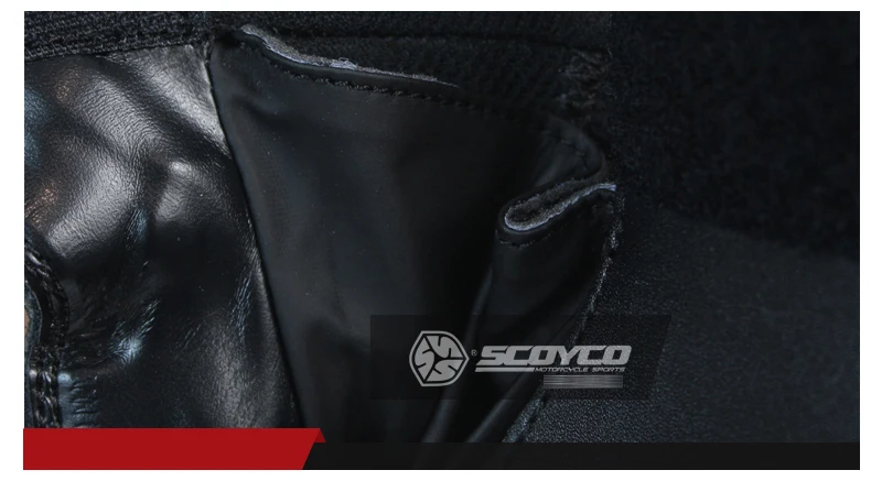 SCOYCO Moto Racing искусственная кожа мотоциклетные водонепроницаемые сапоги обувь мотоцикл короткие для верховой езды спортивная дорога Профессиональный Botas T011W