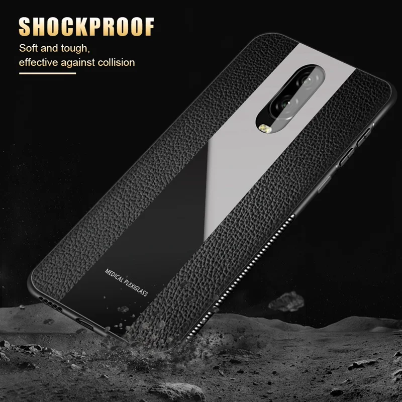 Кожаный чехол для Oneplus 6T 6 Funda силиконовый ударопрочный Роскошный телефона One Plus 6t