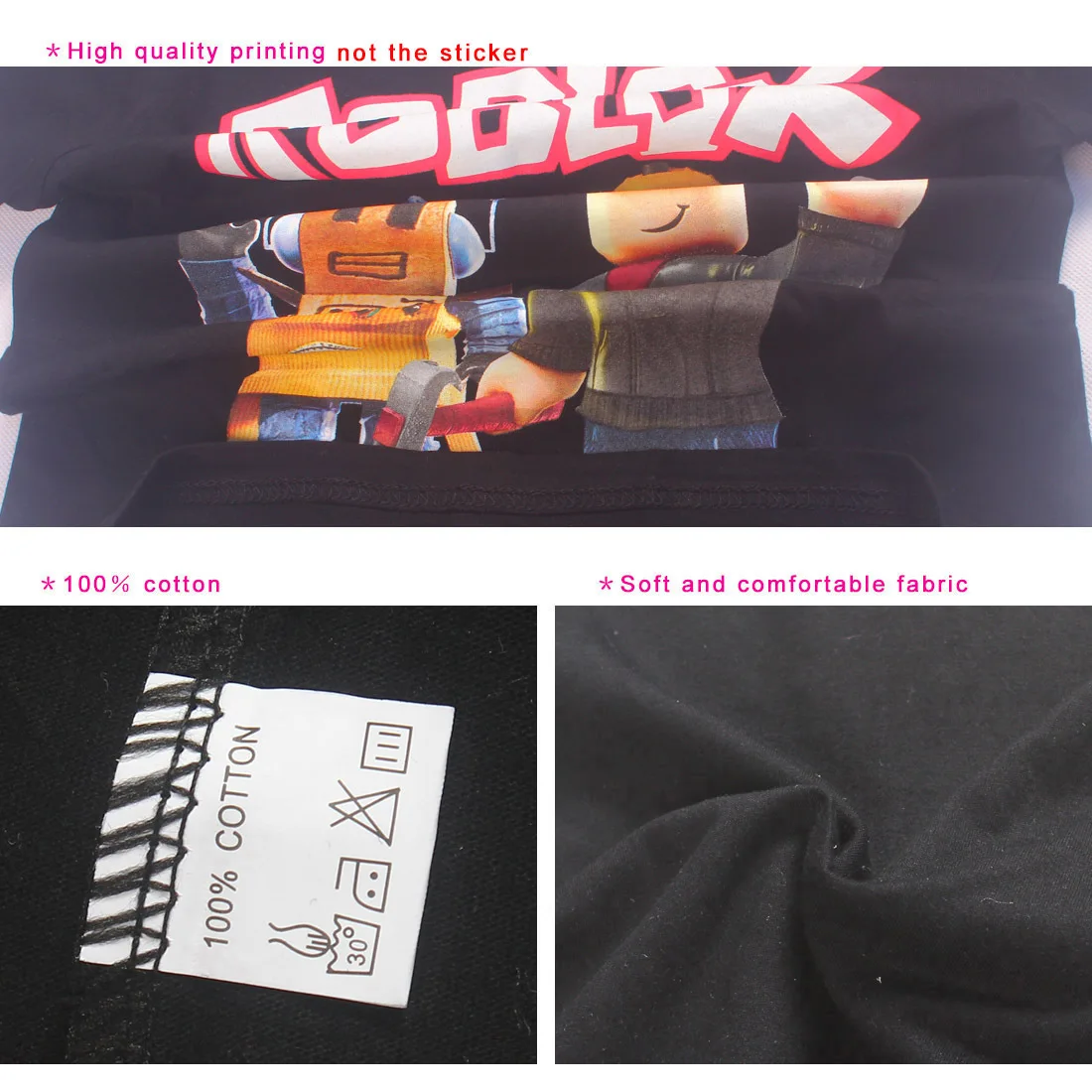gaming Print short Sleeve Cotton Fashion Kids T-shirt Boys T Shirt Spring O-neck Casual Girls Tees Size 6 8 10 12