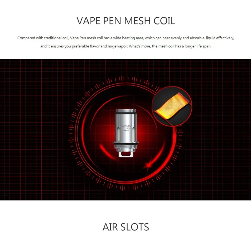 SMOK Vape Pen 22 комплект 1650 Ом двухъядерный со встроенным аккумулятором мАч светодиодный индикатор электронная сигарета vs vape nord 22