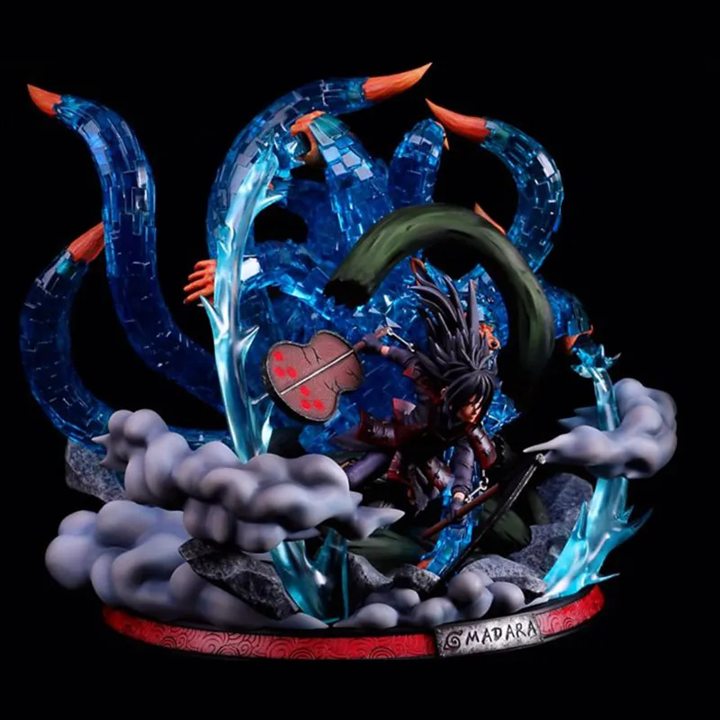 Наруто SD Kurama Susanoo Мадара Учиха GK Смола сцены Статуя Фигурка Коллекция Модель игрушки X675