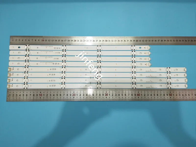 (New kit) 8 PCS(4*A 4*B)LED backlight strip for LG TV 49UF6407 LGE_WICOP_49inch_UHD_REV06_A LGE_WICOP_49inch_UHD_REV06_B NC490 | Компьютеры