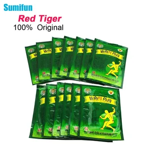 Sumifun 104 шт. Вьетнам Красный тигровый бальзам пластырь Китайские лечебные шеи мышц спины обезболивающий пластырь купирующий C162