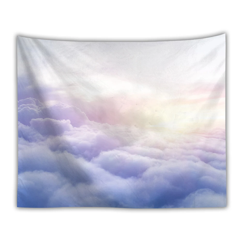 

Purple Blue Sky Wall Hanging Blanket Tapestry Hot Sale Drop Shipping Wall Carpet Home Decorative