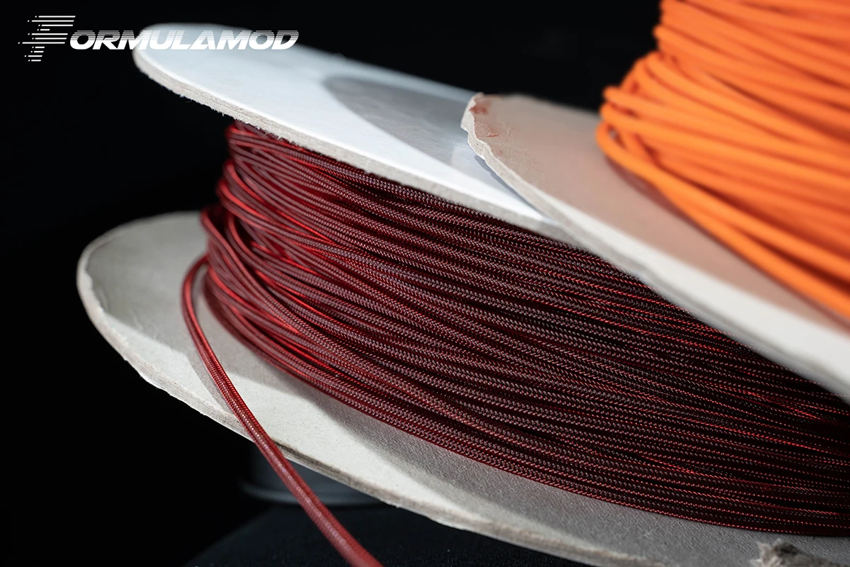 Dark Red FormulaMod Fm-BJX, 18AWG ткацкие кабели, 1 набор 10 метров, используется для DIY ATX/cpu/PCI-E расширенные кабели - Цвет лезвия: Dark Red