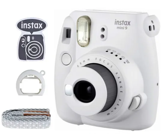 A Оригинальная камера Fuji Fujifilm Instax Mini 9 с мгновенной печатью, компактная цифровая пленка, камера для фотосъемки, фотобумага, подарок - Цвет: A