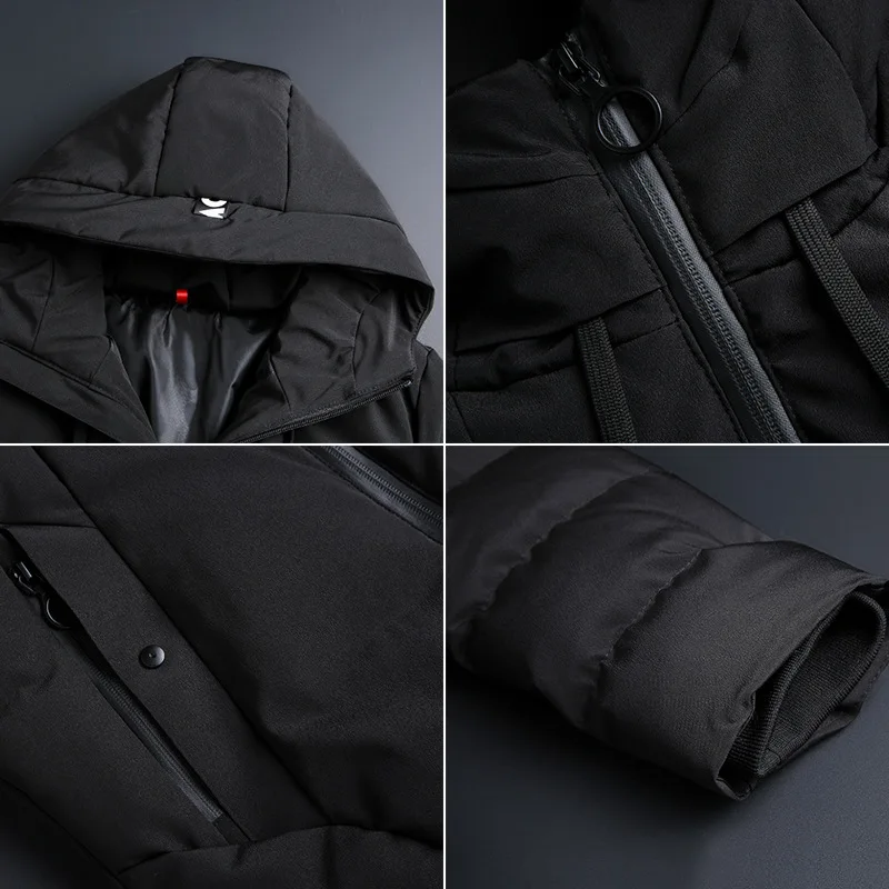 Мужская парка, зимние куртки, плюс 6XL 7XL 8XL, куртка, пальто, Мужская утолщенная теплая верхняя одежда с капюшоном, пальто, куртка для мужчин, мужская куртка-парка